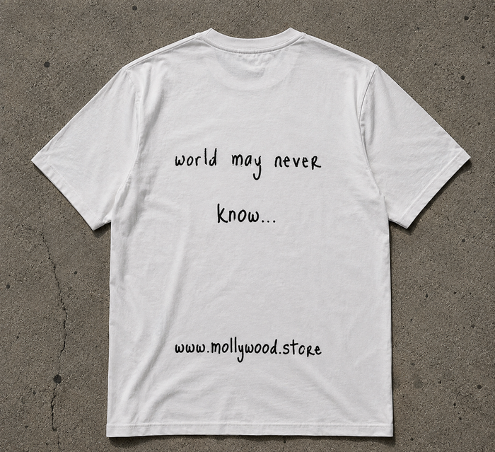 WORLD MAY NEVER KNOW TEE