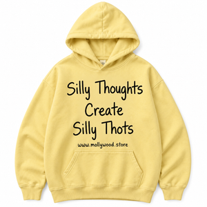 SILLY THOTS HOODIE - YELLOW