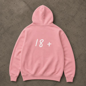 THE MUSHROOM MAN HOODIE - PINK