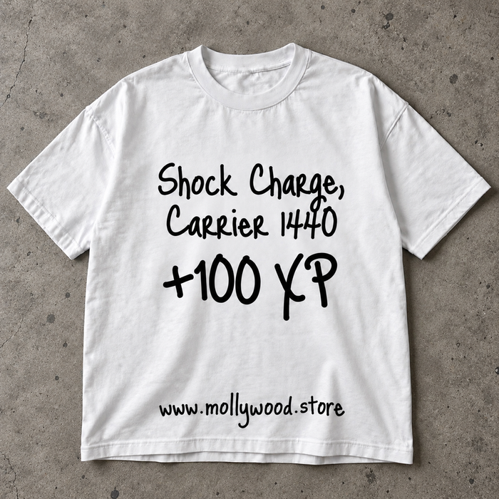 Shock Charge +100 XP Tee