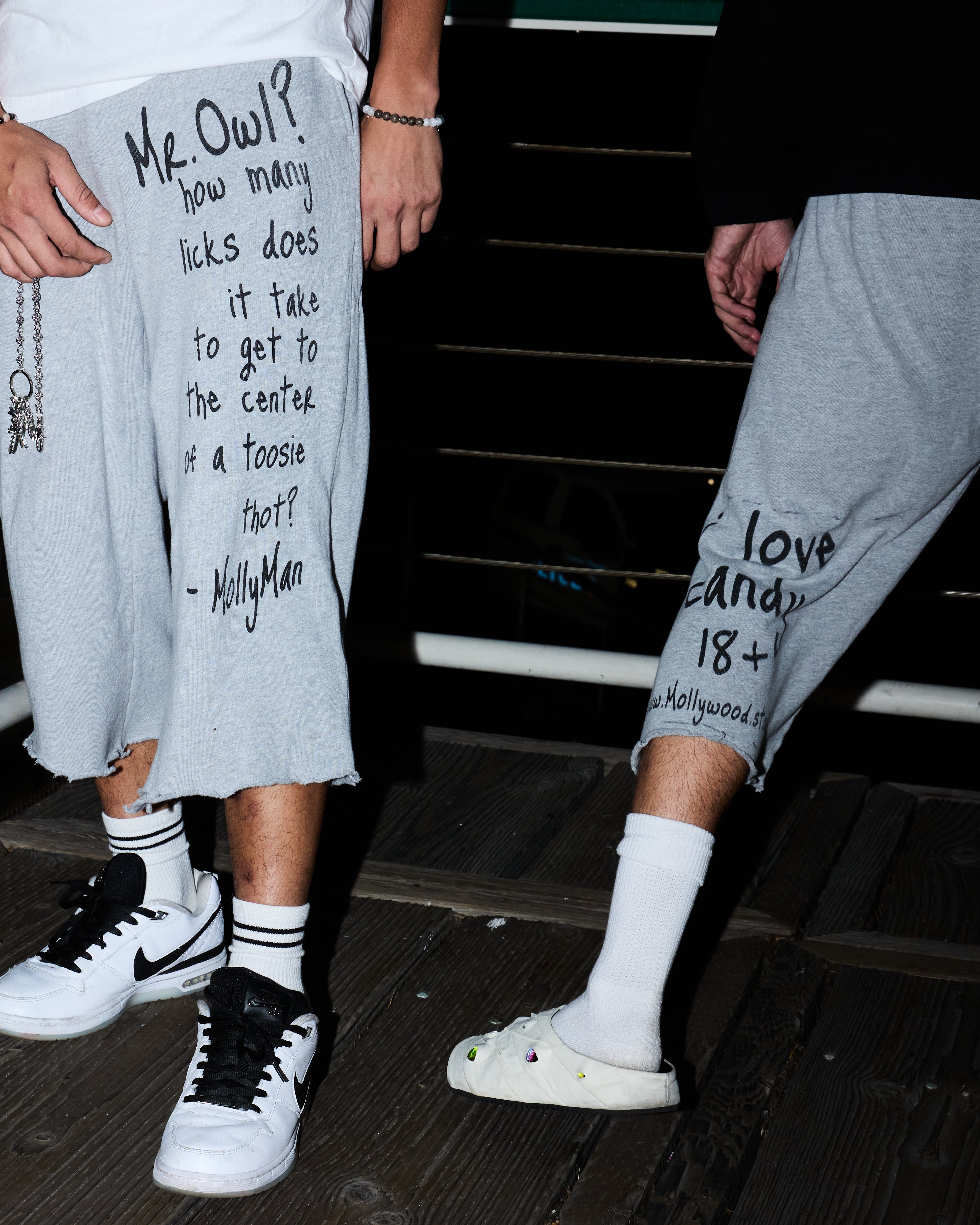 “Mr. Owl? How Many Licks” Pants – MollyMan Edition